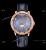 Swiss Patek Philippe Geneve Complications Mother of Pearl Dial Rose Gold Watch